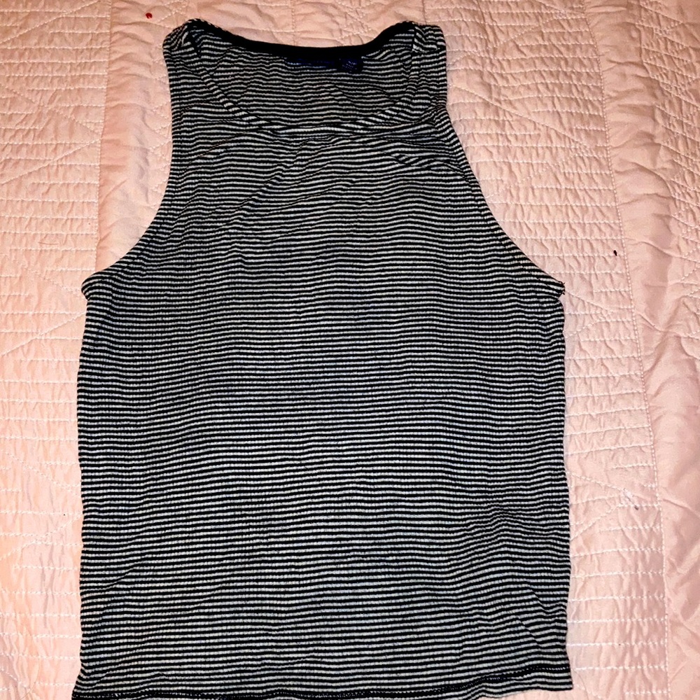 Striped crop top